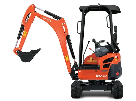 Minibagr KUBOTA U17-A